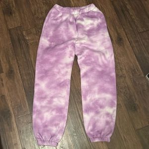 Tie dye sweatpants